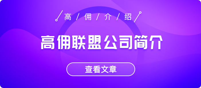 高佣联盟公司简介